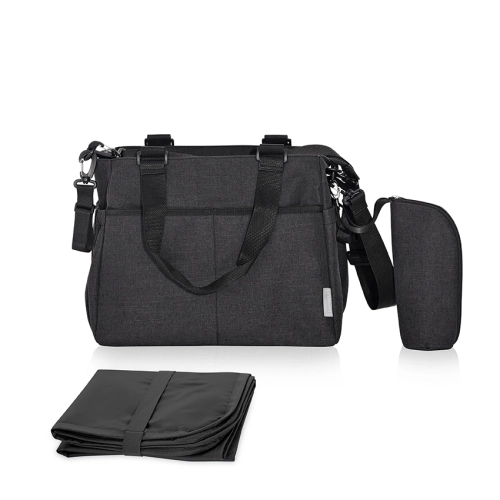 Черна чанта за бебешка количка Maya Black | PAT26855