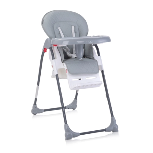 Детски стол за хранене Dulce Cool Grey Leather | PAT26908