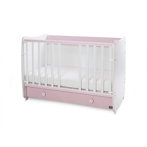 Детско дървено легло Dream New Цвят Бяло/Orchid Pink | PAT26981