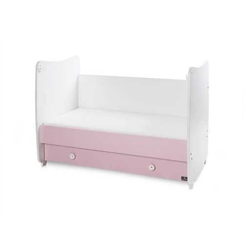 Детско дървено легло Dream Цвят Бяло + Orchid Pink | PAT26985