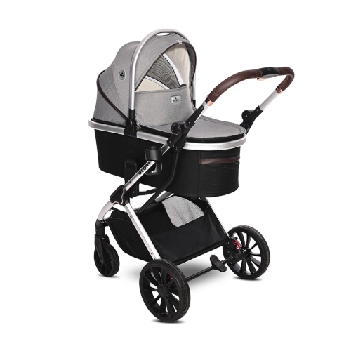 Детска количка Glory 2в1 с кош за новородено Opaline Grey | PAT27040