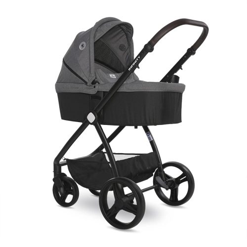 Бебешка комбинирана количка 3 в 1 Infinity Glacier Grey | PAT27045