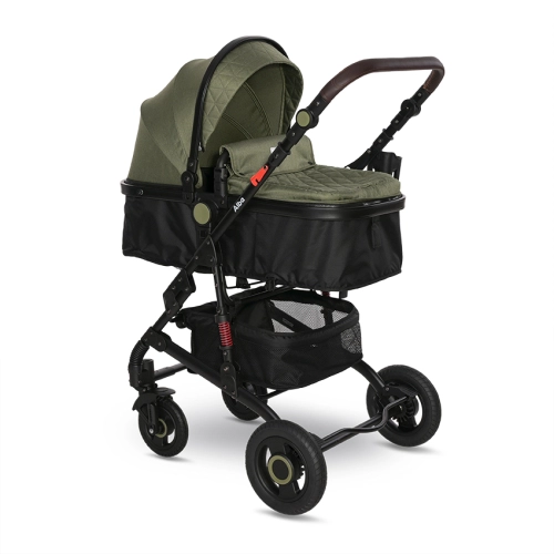 Бебешка комбинирана количка 2в1 Alba Premium Loden Green | PAT27061