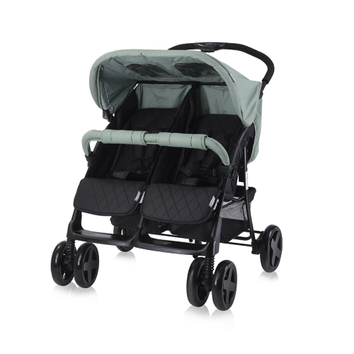 Бебешка количка за близнаци + чанта Twin Green Bay | PAT27077