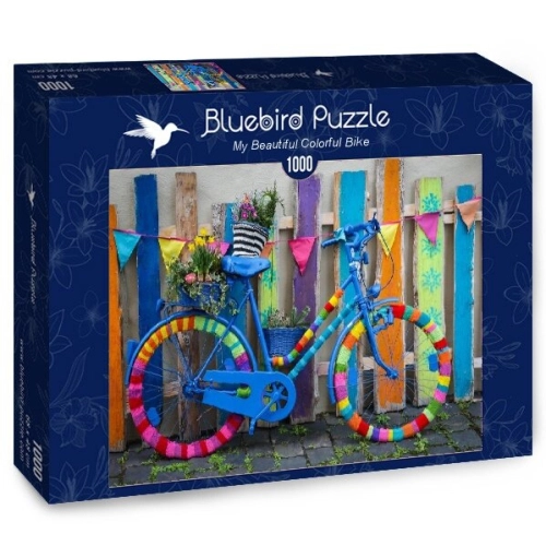 Детски пъзел Bluebird от 1000 части Моето красиво цветно колело | PAT27245