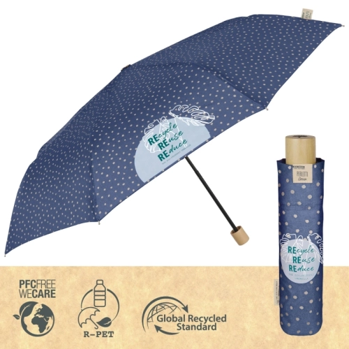 Дамски чадър Fantasia Perletti Green | PAT27285