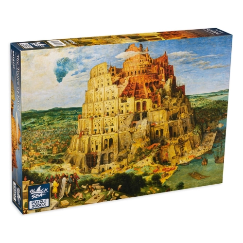 Пъзел Black Sea Puzzles от 2000 части - Вавилонската кула | PAT27296