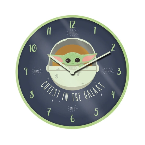 Стенен часовник Mandalorian Cutest In The Galaxy  | PAT27449