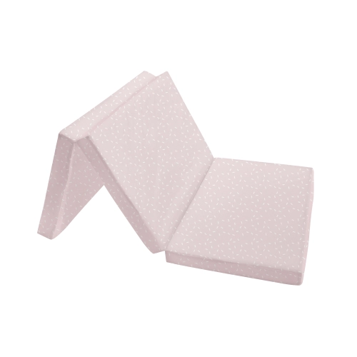 Бебешки розов сгъваем матрак 60/120/5 cm Confetti Pink | PAT27660