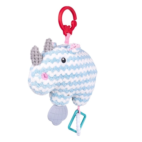 Бебешка играчка Плетен носорог  - 2