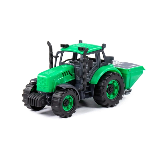 Детска играчкa Зелен трактор фертилизатор Progress | PAT27817