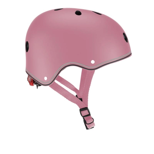 Детска пастелно розова каска за колело и тротинетка | PAT27862