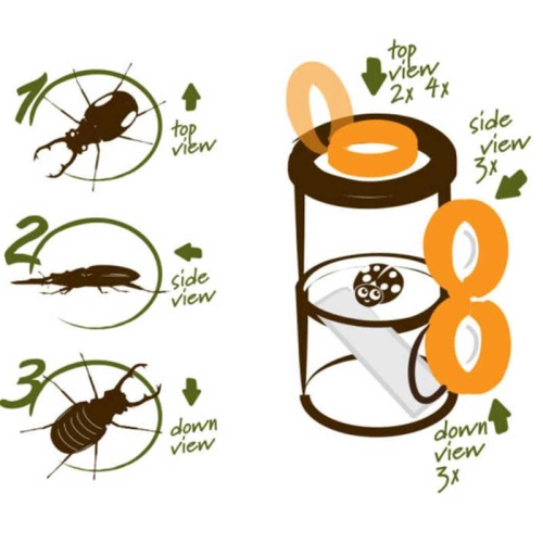 Детски уред за тройно наблюдение на насекоми Explora | PAT27891