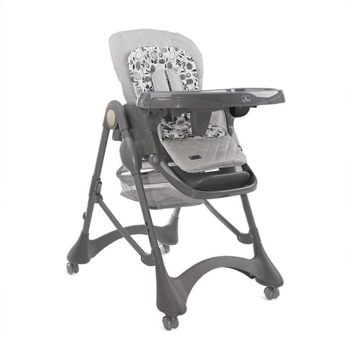 Детски стол за хранене Bellissimo Cool Grey Еко кожа | PAT28006