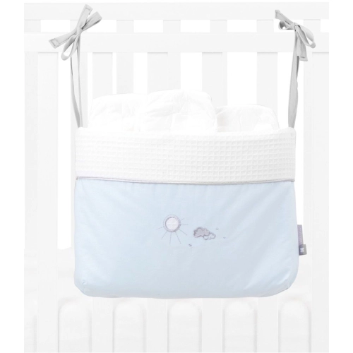 Кош за бебешки памперси с връзки Dream Big Blue | PAT28151