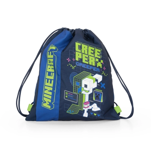 Детска спортна торба Minecraft Creeper Anatomy Neon | PAT28164