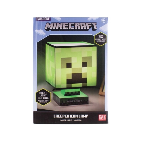 Лампа Minecraft Icon Creeper  - 2