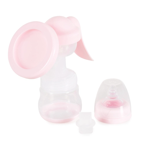 Розова ръчна помпа за кърма за бебе Cara  - 1