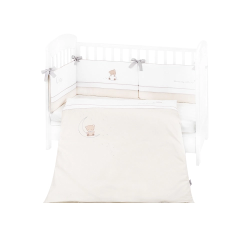 Луксозен бебешки спален комплект с бродерия от 2 части | PAT28194