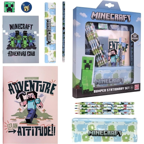 Детски комплект с ученически пособия Minecraft Adventure  - 3