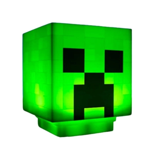 Детска зелена лампа Minecraft Creeper | PAT28290