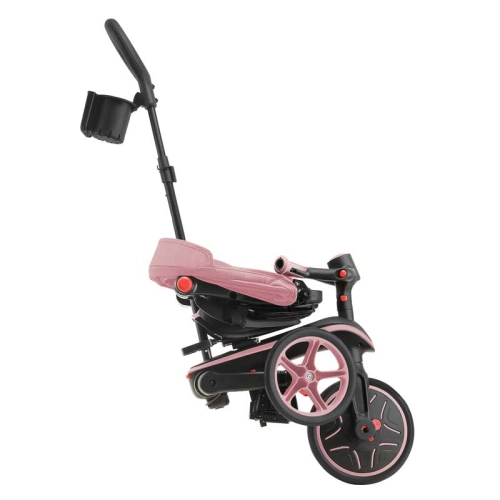 Детска триколка 4 в 1 Explorer Trike Foldable розов цвят  - 7
