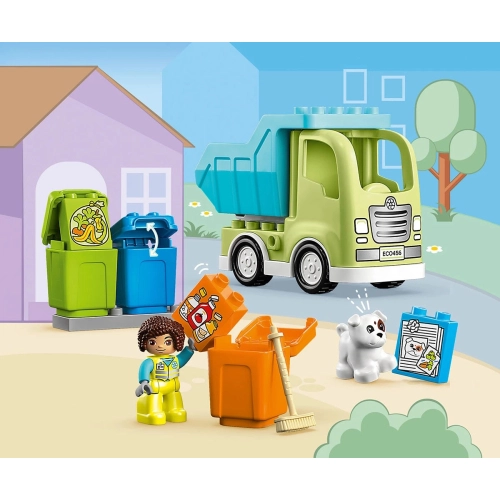 Детски комплект за игра Duplo Town Камион за рециклиране | PAT28451