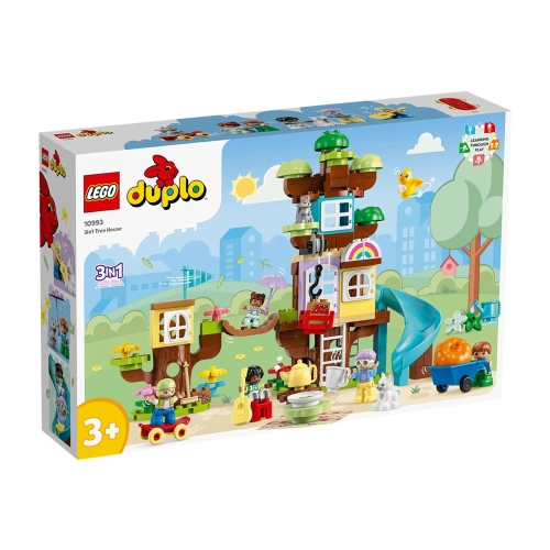 Детски комплект за игра Duplo Town Дървесна къща 3 в 1 | PAT28456