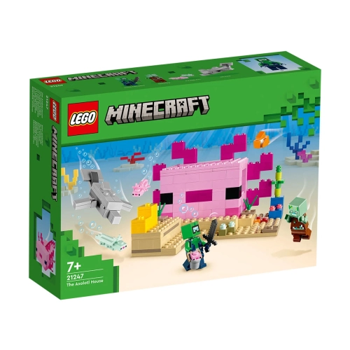Детски игрален комплект Minecraft Къща с аксолотл | PAT28463