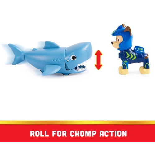 Детска играчка Aqua Pups: Чейс с акула Paw Patrol  - 4