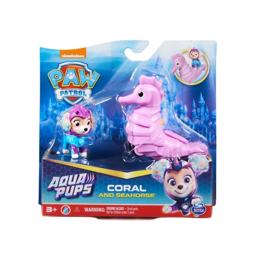 Детска играчка Aqua Pups: Корал и морско конче Paw Patrol | PAT28546