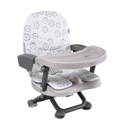 Бебешко столче за хранене Ego Plus White Fluff Еко кожа | PAT28586