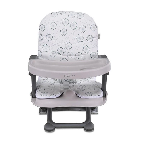 Бебешко столче за хранене Ego Plus White Fluff Еко кожа | PAT28586