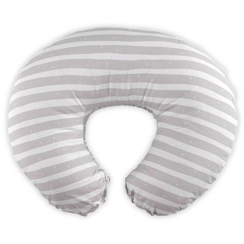 Възглавница за кърмене на бебе Happy Сиво Райе | PAT28603