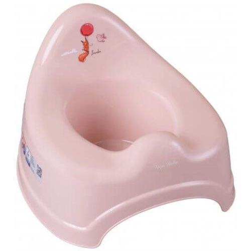 Бебешко розово гърне с удобна облегалка Горска приказкa | PAT28687