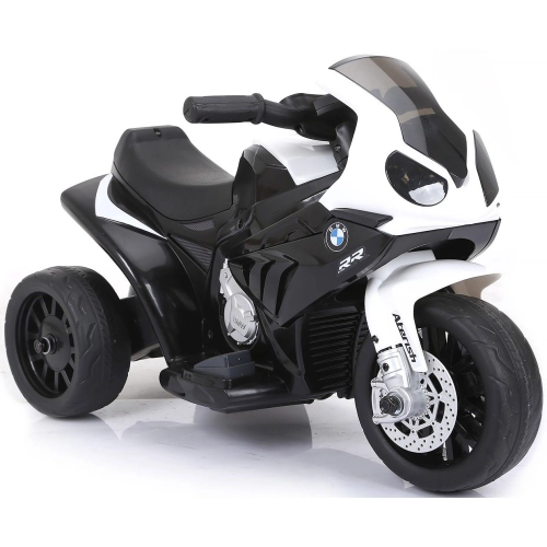 Детски черен акумулаторен мотор с музика и светлини BMW | PAT28721