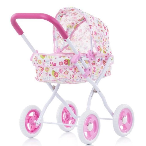 Детска лека и сгъваема количка за кукли Лора Градинка | PAT28750