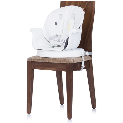 Детско бяло въртящо се столче за хранене Рото 3 в 1 | PAT28820