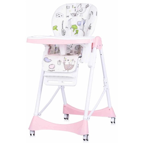 Детско функционално столче за хранене Бамбино Розова вода | PAT28903