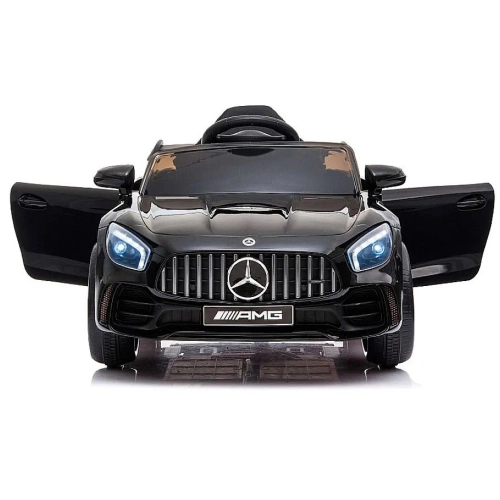 Детска черна акумулаторна кола Mercedes Benz GTR AMG  - 2