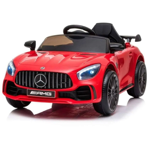 Детска червена акумулаторна кола Mercedes Benz GTR AMG  | PAT28975