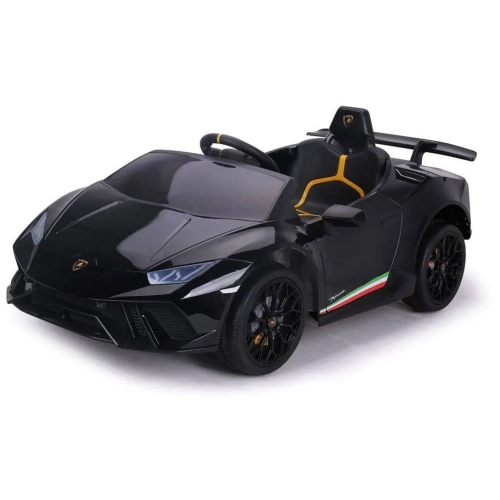 Детска черна акумулаторна кола Lamborghini Huracan | PAT28976