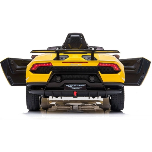 Детска жълта акумулаторна кола Lamborghini Huracan  | PAT28978