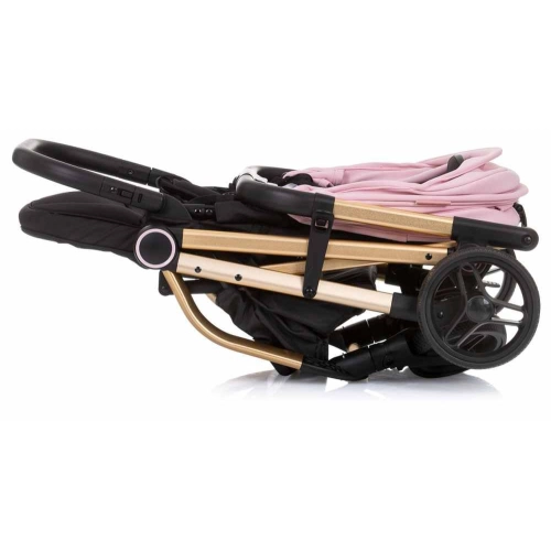Детска маневрена лятна количка Twister 360° Розова вода  - 6