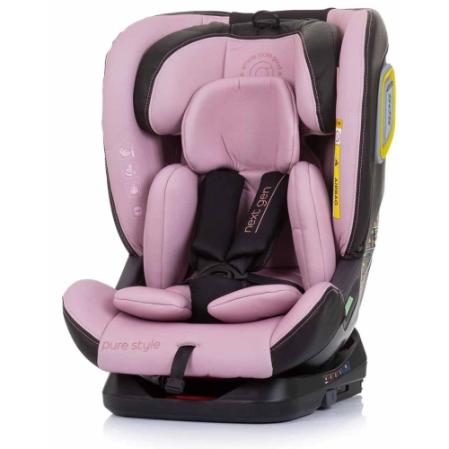 Детско розово столче за кола Next Gen 360° с i-Size 0-36 kg | PAT29055