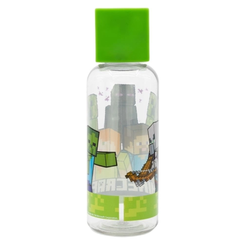 Прозрачна 3D бутилка за вода Minecraft | PAT29103