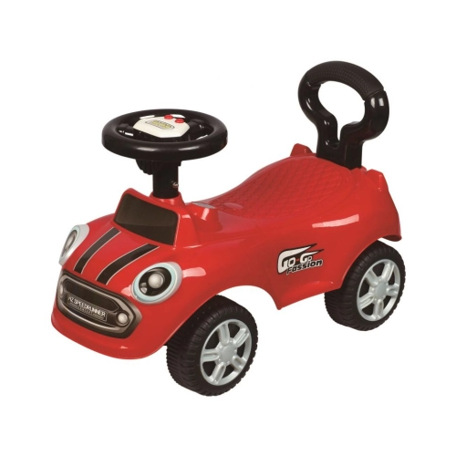 Детска червена кола за яздене с музикален волан Gо-Gо | PAT29178