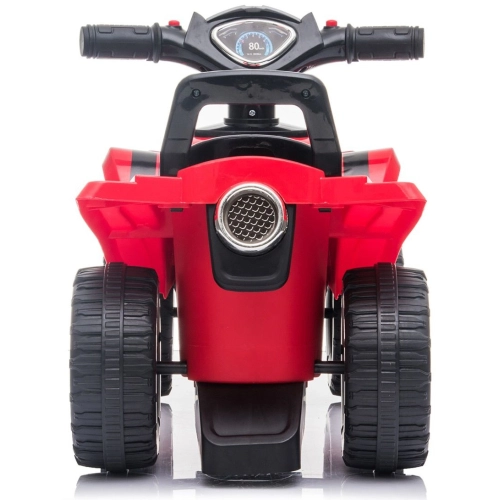 Детска червена играчка за бутане със светлини ATV Goodyear  - 5