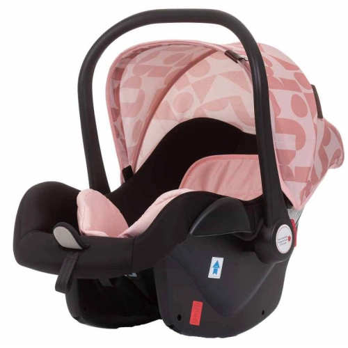Бебешки стол за кола с адаптор Енигма Розова вода | PAT29265