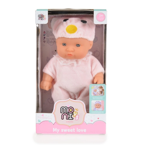 Детска реалистична кукла 20cm Mouse pink | PAT29334